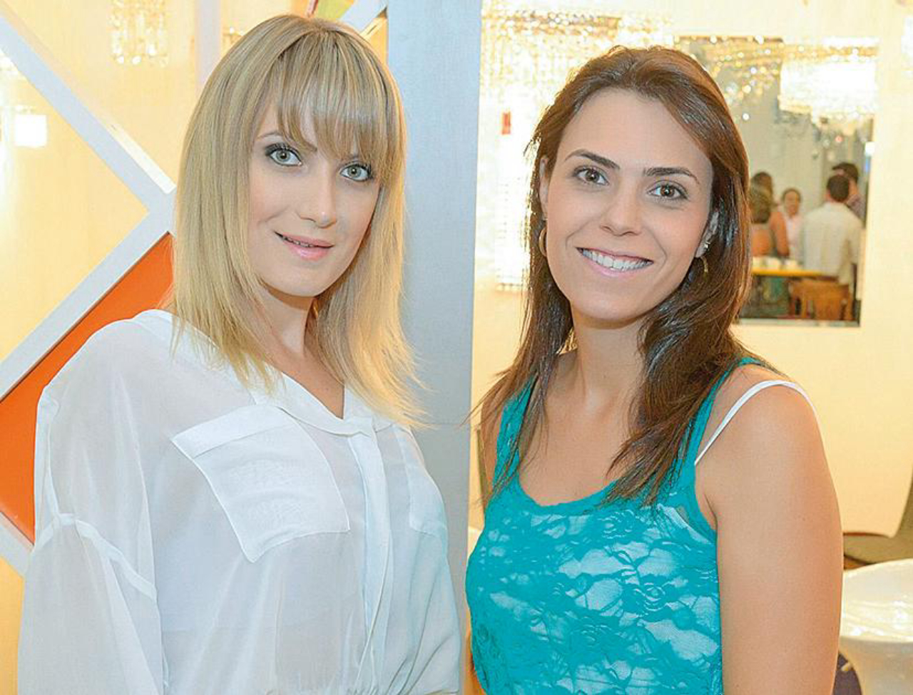 As arquitetas Bárbara Penha e Pauline Moraes