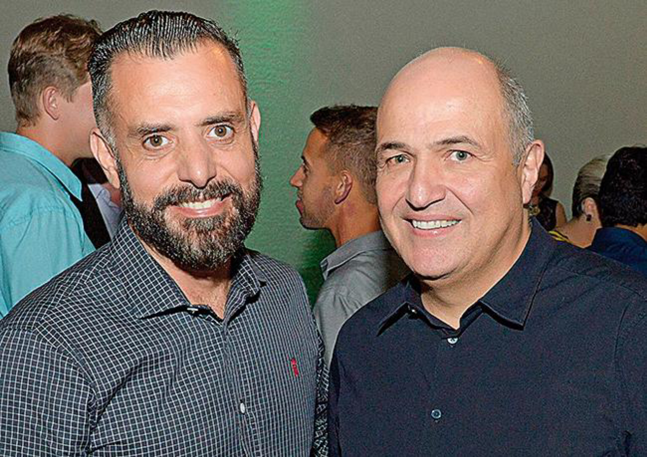 Os arquitetos Maurício Pinheiro Lima e Jayme Bernardo