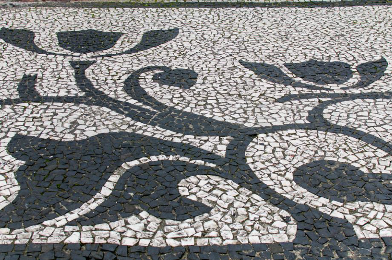 Em torno da Praça Osório, desenhos com linhas sinuosas e entrelaçadas, baseadas em motivos naturais, fazem parte do movimento art noveau. Foto: Fred Kendi / Gazeta do Povo