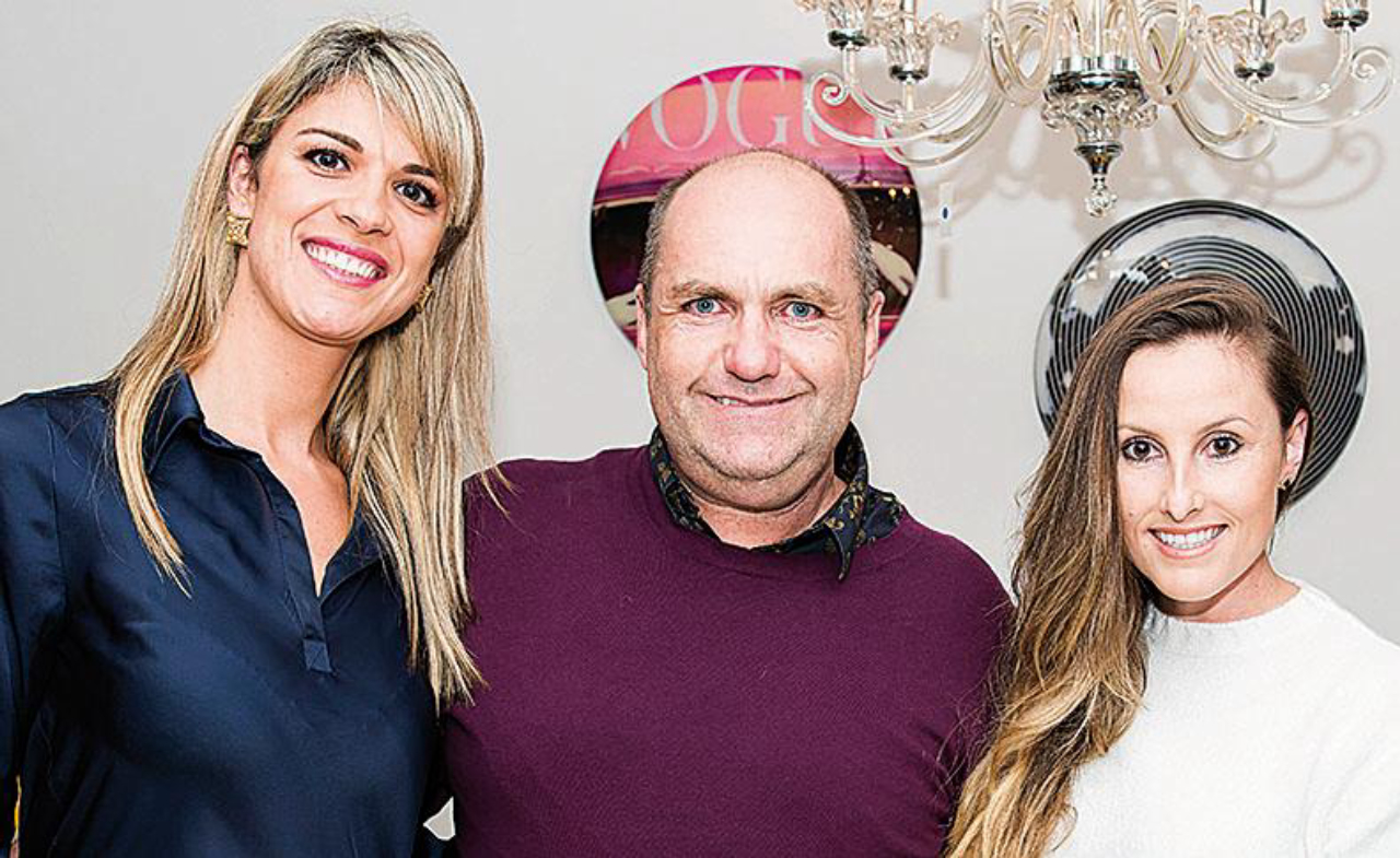 Fernanda Santos, Fernando Schwertner e Letícia Prosdossimo.