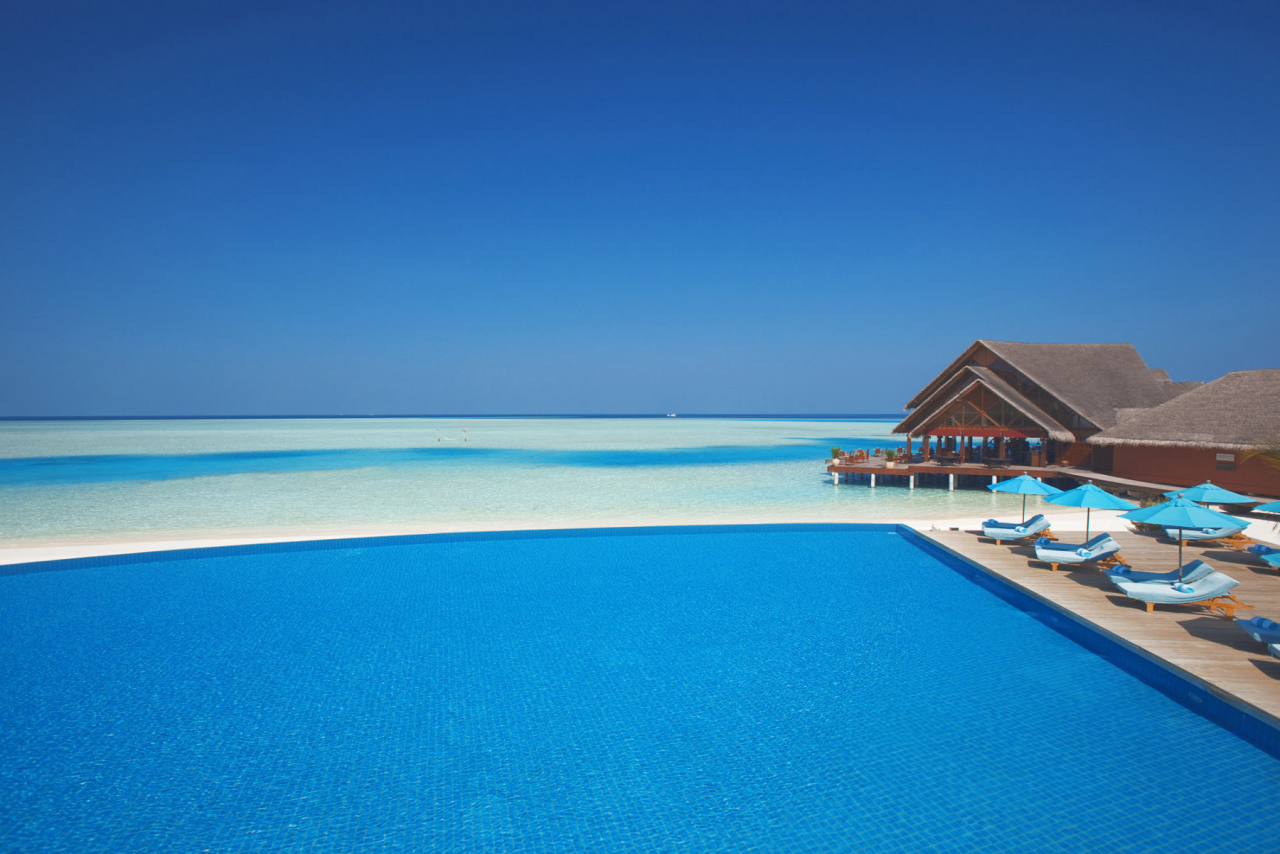 Hotel Anantara Dhigu, nas Ilhas Maldivas. / Crédito: Divulgação.