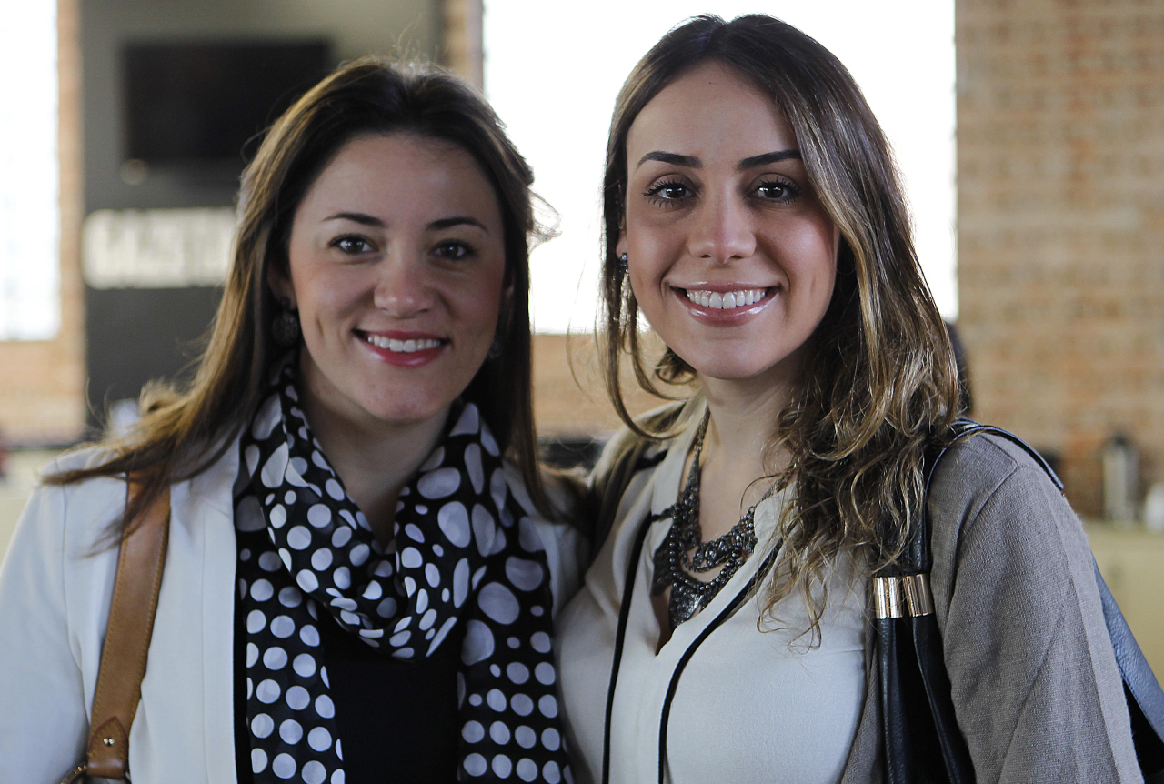 Fernanda Couto e Camila Rank, da coordenação de marketing da Incepa. / Crédito: Jonathan Campos / Gazeta do Povo.
