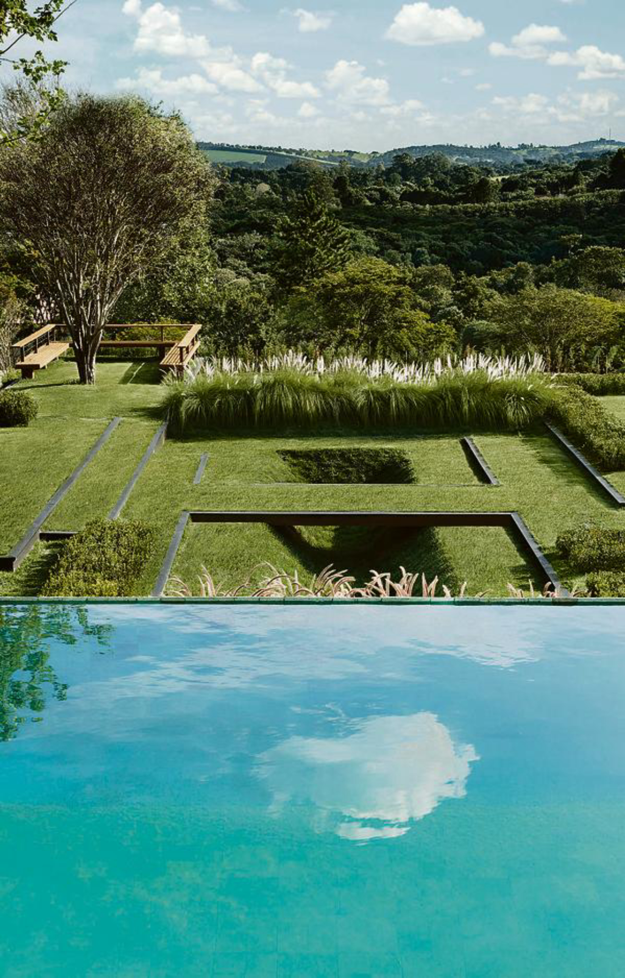 Jardim premiado em 2014 pela Asla como o mais bonito do mundo. Foto: Beto Riginik /Divulgação