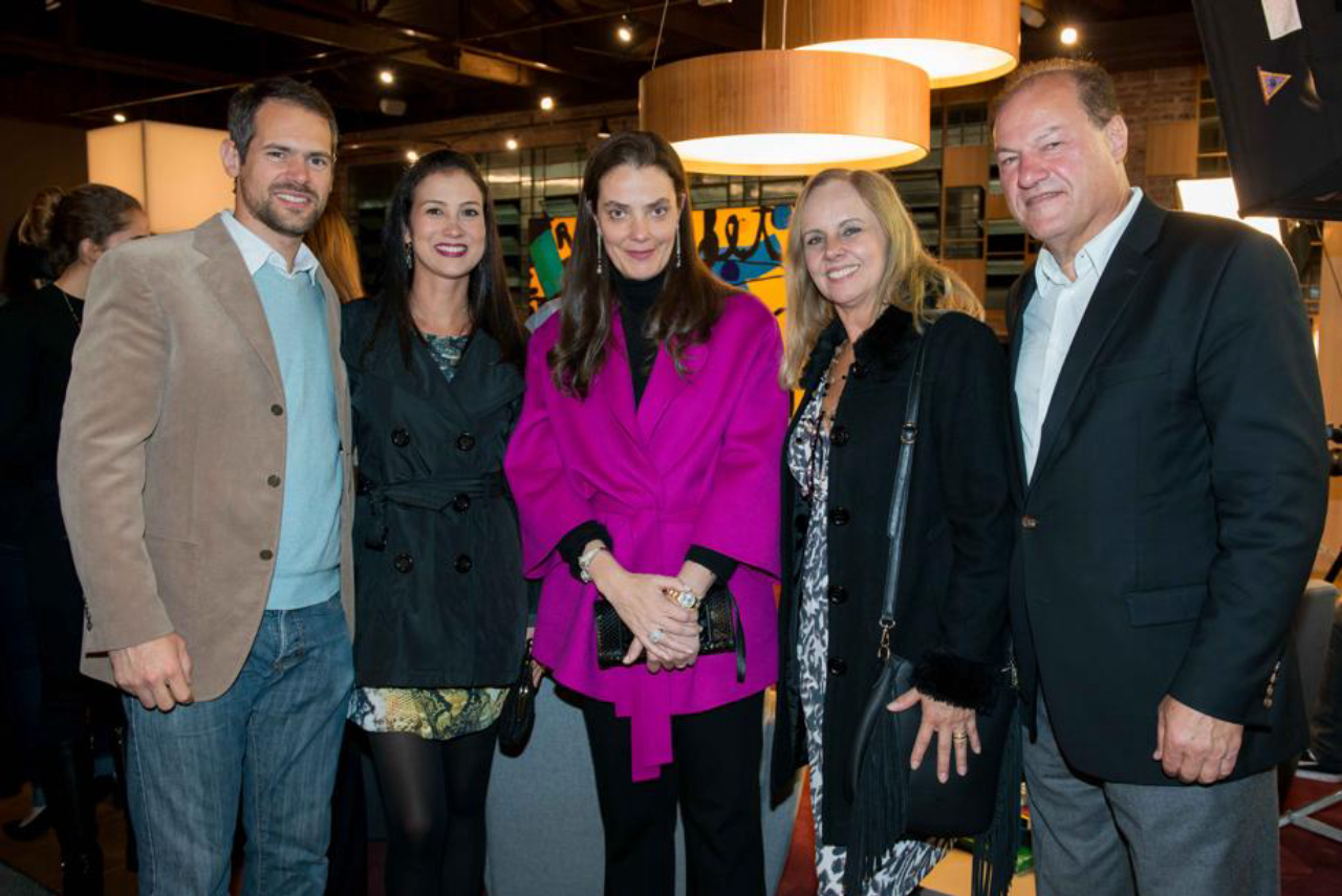 Guilherme e Marilua Bampi, Ana Amélia Filizola, Vera e Hélio Bampi.