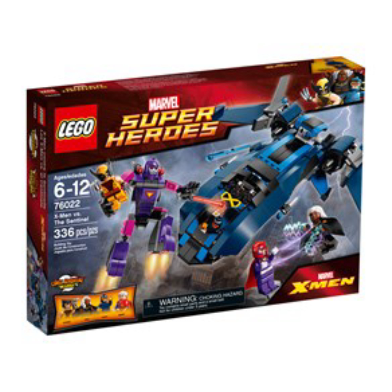LEGO Super Heroes, X-Men contra a Sentinela. Na LEGO Brasil, R$ 299,99.