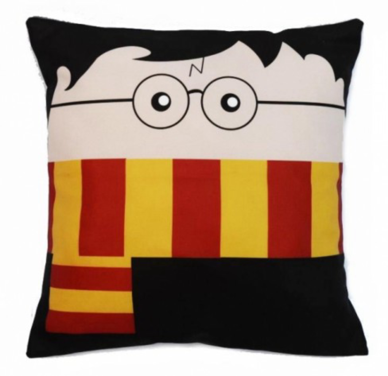 Almofada Harry Potter, na Quarto Geek, R$ 69,90.