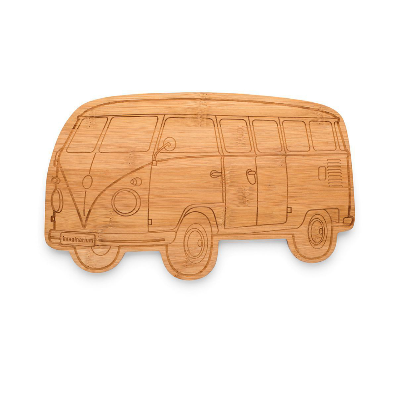 Tábua de corte Kombi Retrô. Na Imaginarium, R$ 85,41.