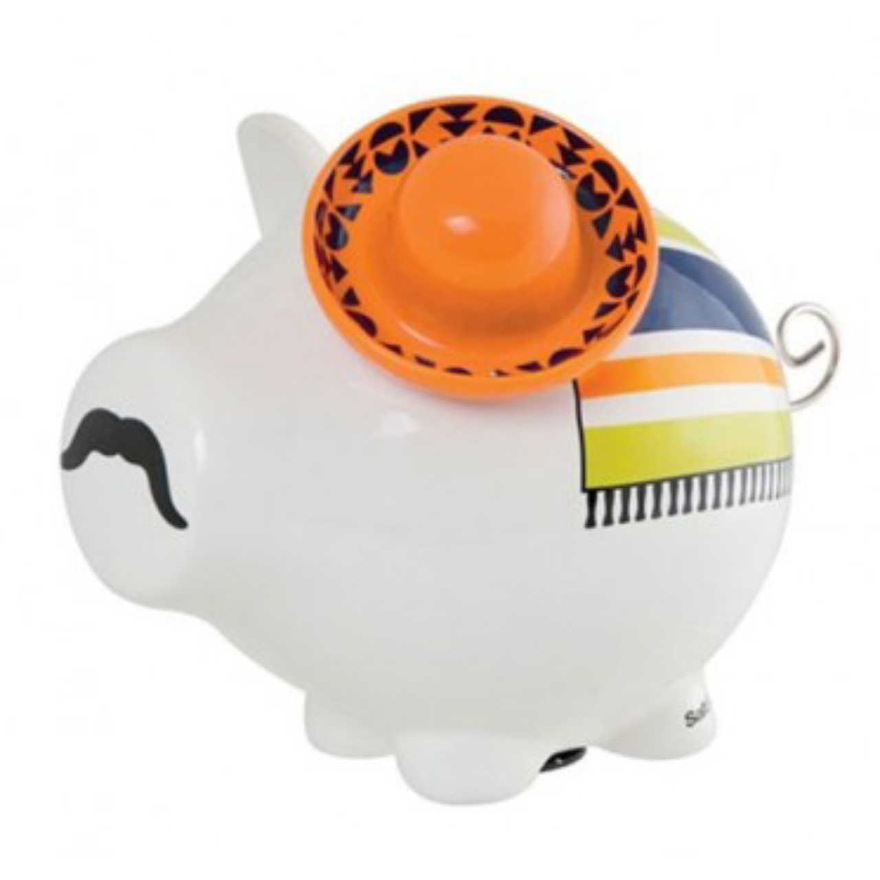 Cofre porquinho mexicano, da Salt and Pepper. R$ 105,90.