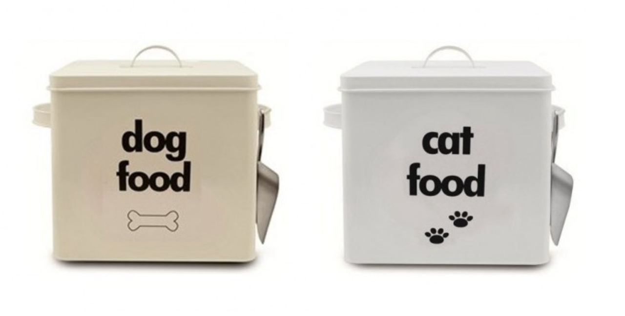 Porta ração da Martiplast. R$ 159,90.