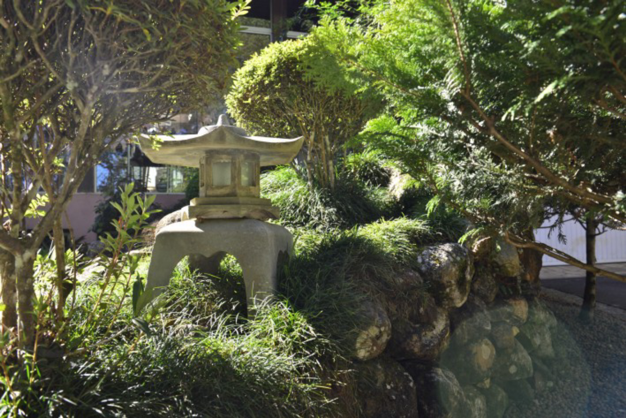Jardim japonês particular em Curitiba.<br>Foto: Mel Gabardo / Gazeta do Povo 