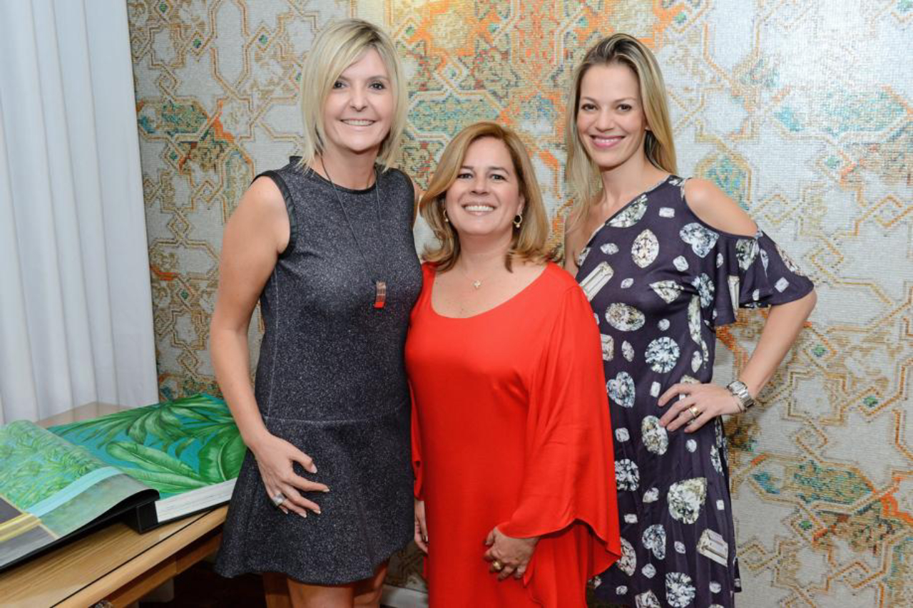 Doriane Wagner, Andrea Vianna e Claudia Pereira