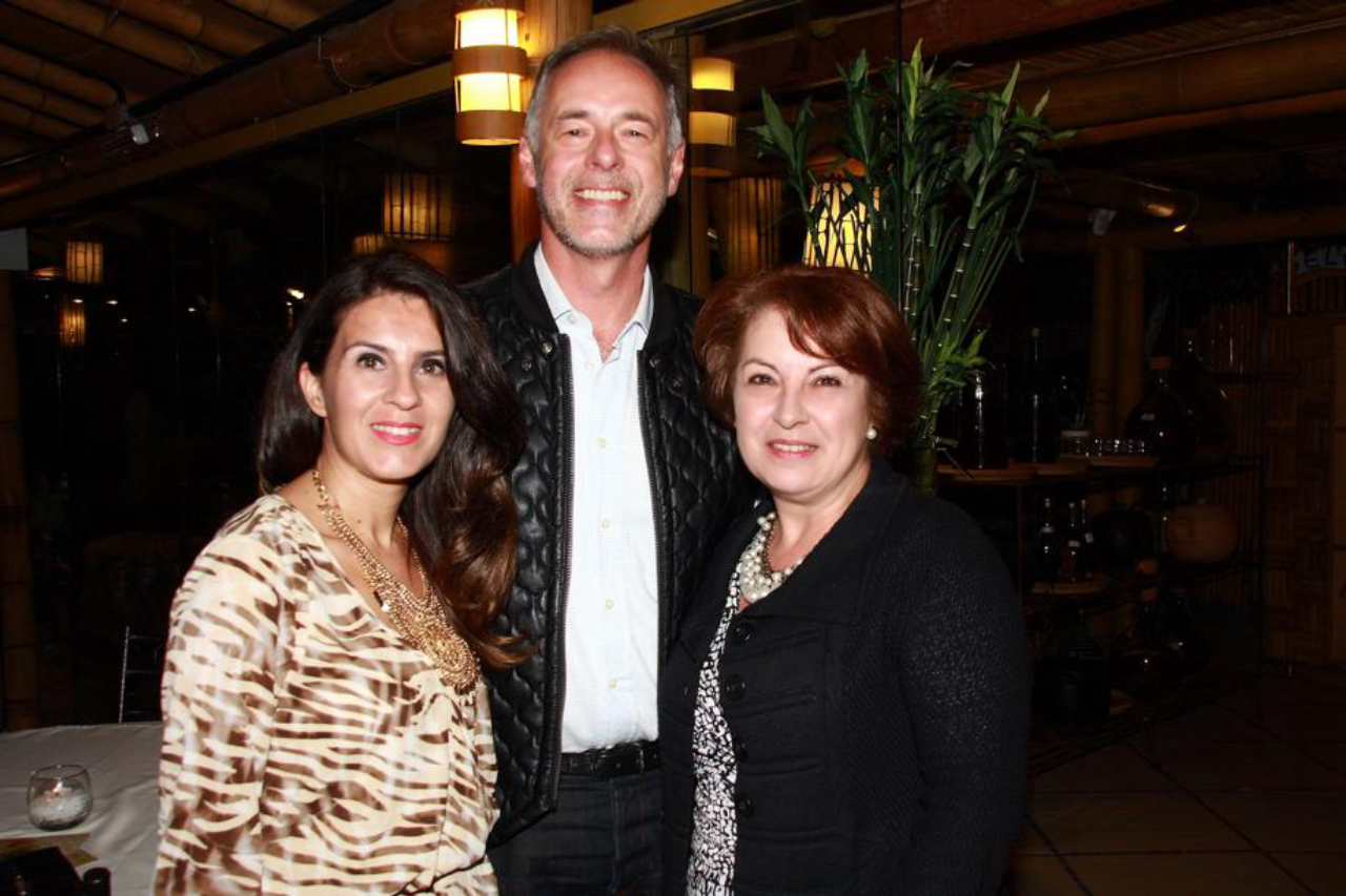 Cristiane Lacerda, Dalton Vidotti e Dora Peixoto