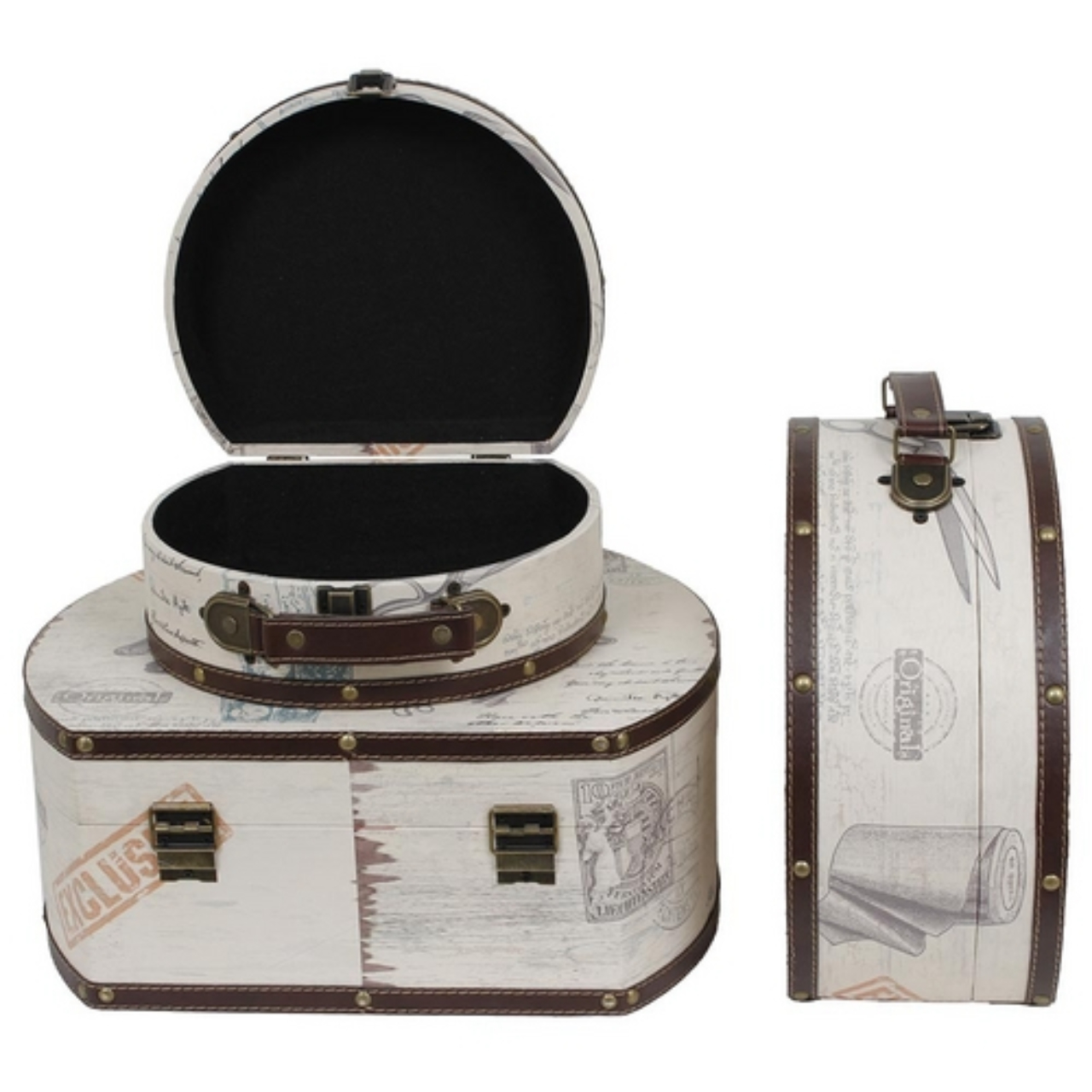 Conjunto de Maletas Máquina de Costura. No Submarino, R$ 459,90.