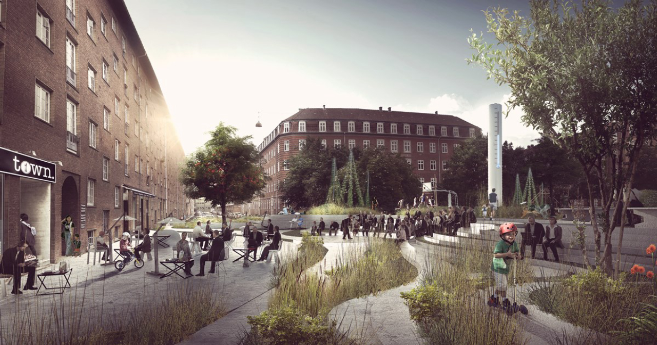 Projeto de bairro ecoeficiente dos arquitetos dinamarqueses Thomsen e Schrøder, do escritório Tredje Natur, em Copenhague.<br>Fotos: Reprodução.