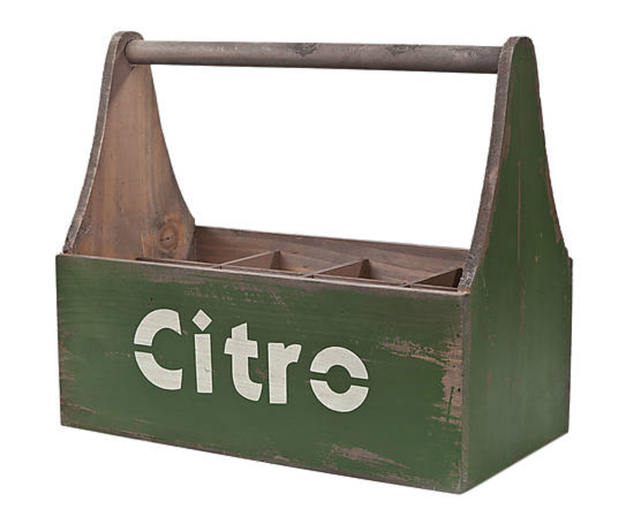 Cesto Citro, em madeira pinus. Na Westwing, R$ 104,90.