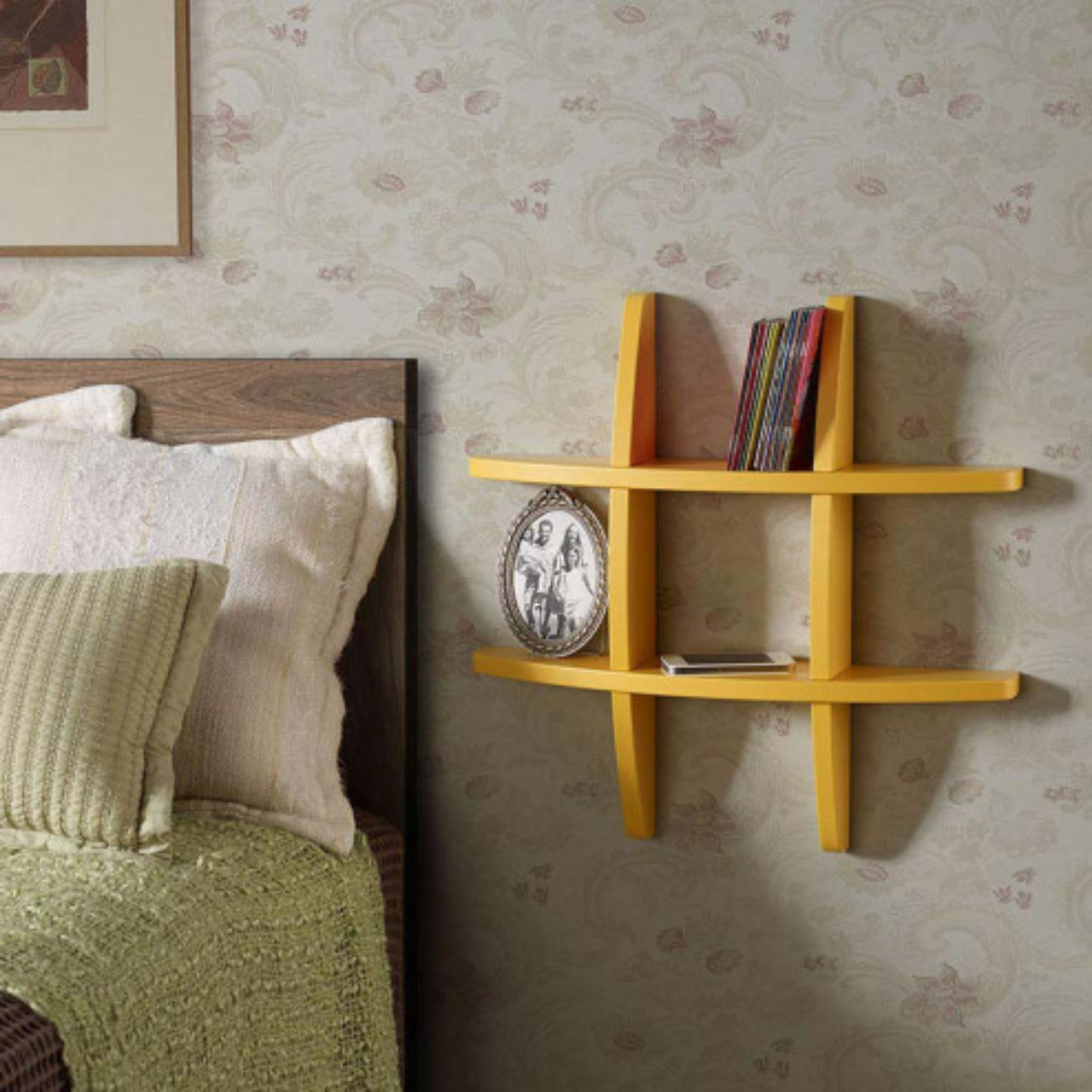 Prateleira xadrez, em MDF. Na Kaza on sale, R$ 730.