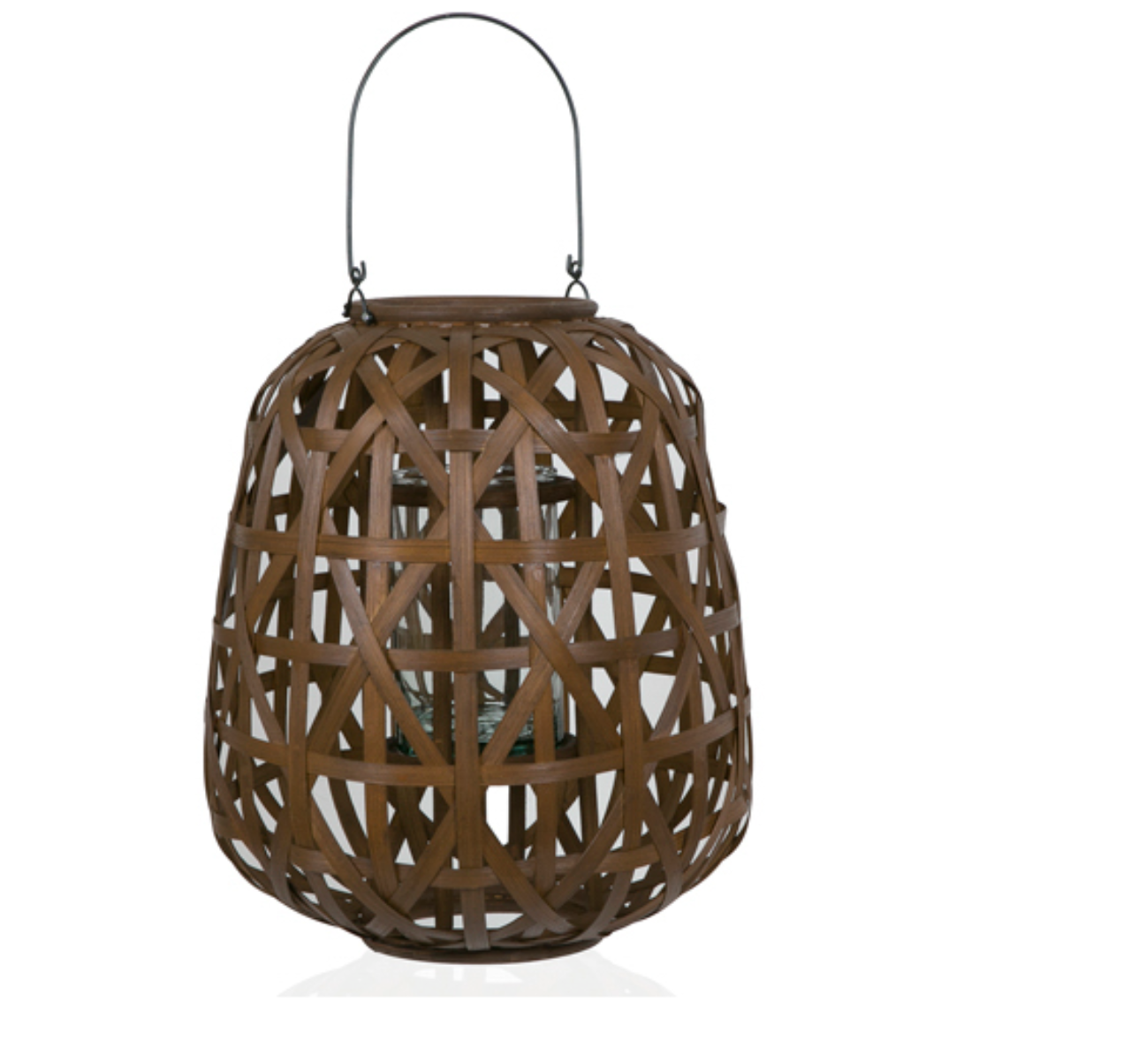 Lanterna de bambu Karen. Na Etna, R$ 169,90.