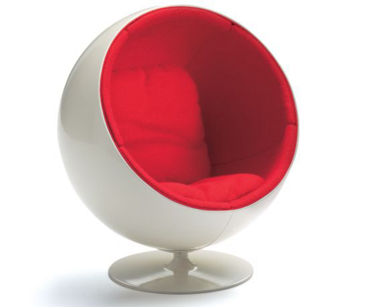 Ball Chair em escala 1:6, R$ 1.661, na Inove.