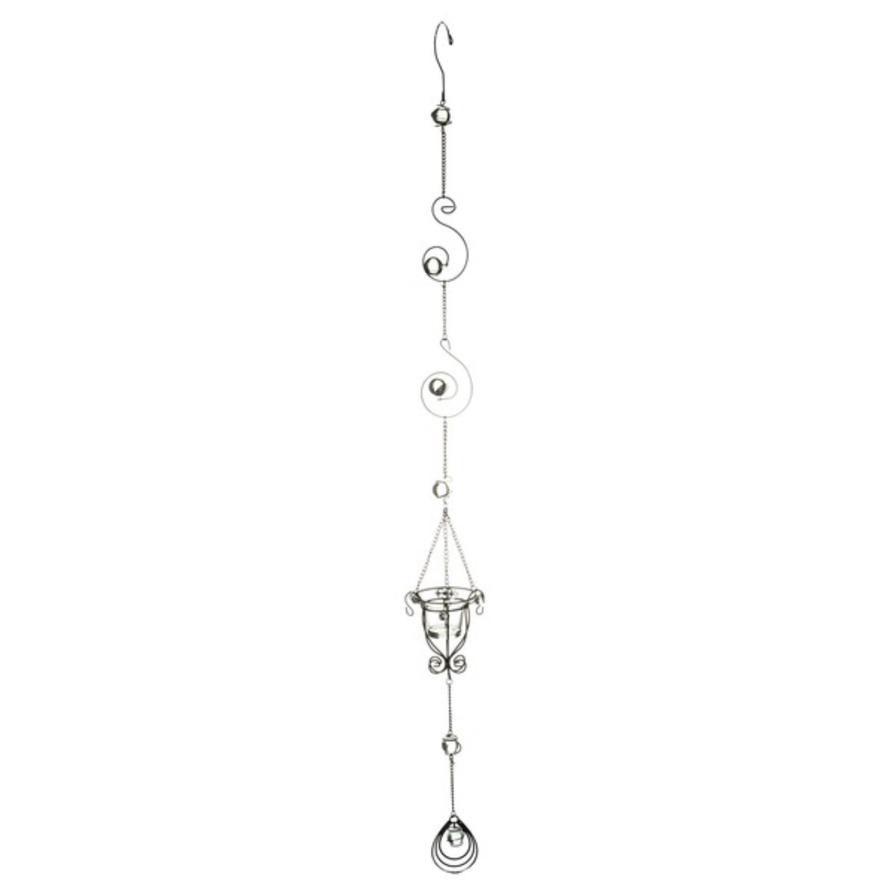 Suporte pingente para vela. Na Leroy Merlin, R$ 37,90.