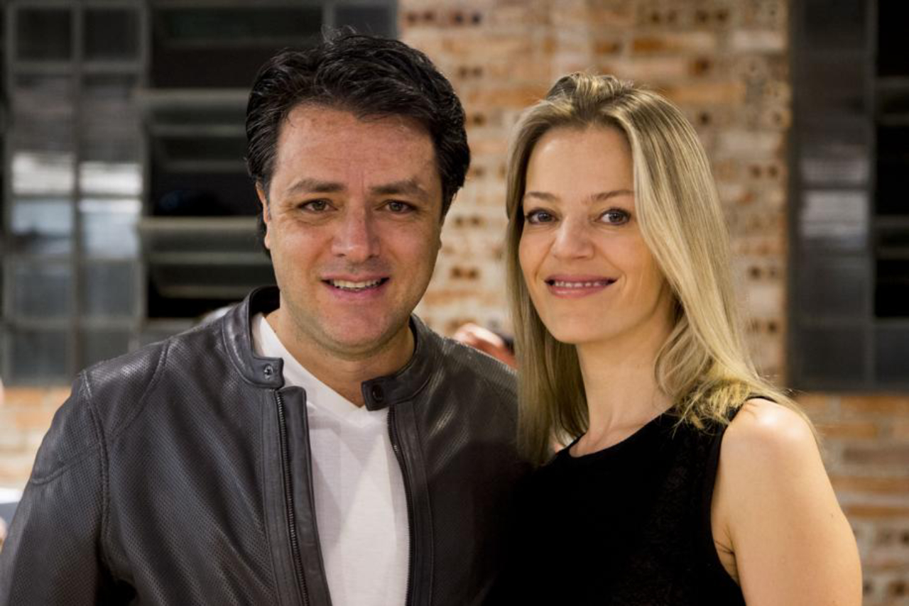 O médico Humberto Vieira e a arquiteta Claudia Pereira.