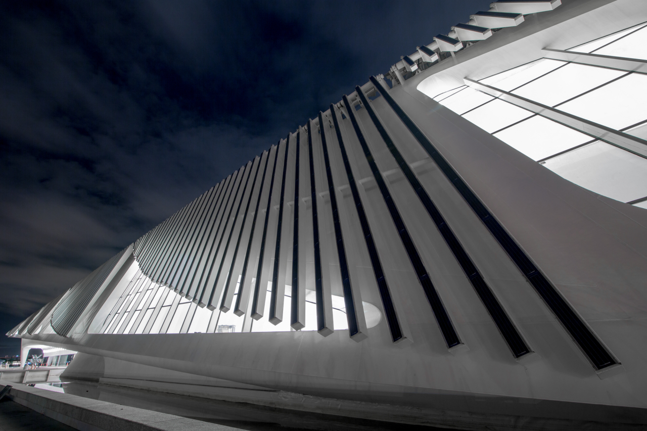 A surpreendente estrutura do Museu do Amanhã.<br>Foto: Thales Leite / Divulgação