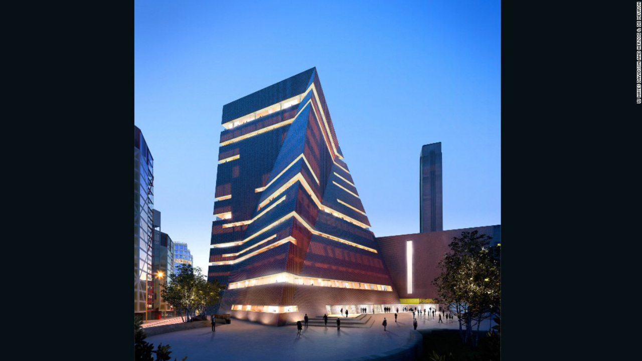 Expansão do Tate Modern, em Londres. Crédito: Herzog &amp; de Meuron