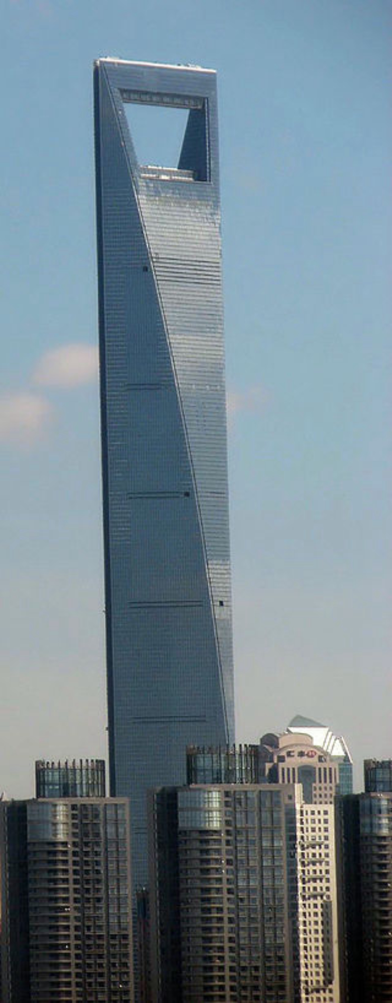 Shanghai World Financial Center, na capital da China.<br>Foto: Divulgação. 