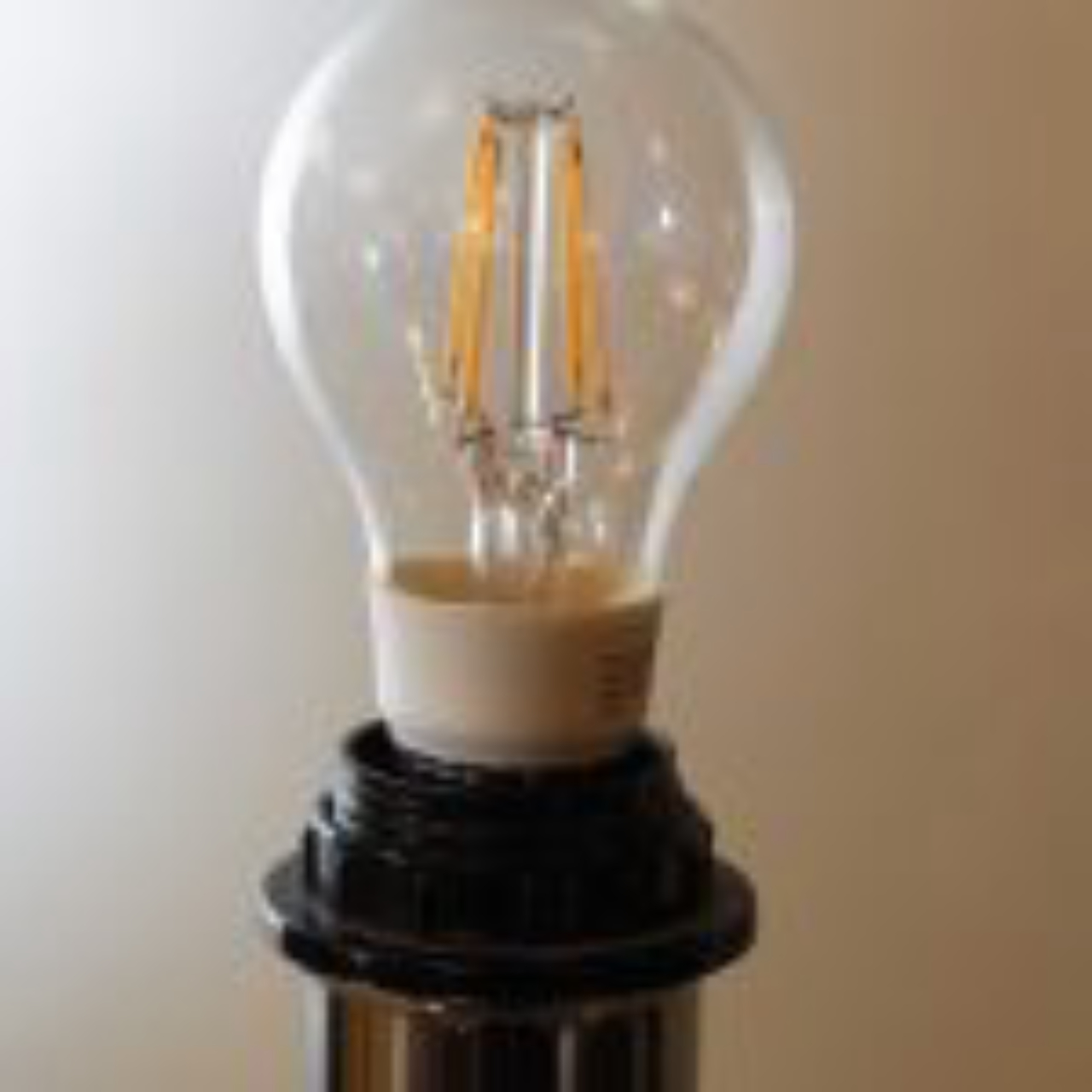 Lâmpada de LED difere das lâmpadas de filamento, sendo mais econômicas e mais eficientes. Foto: Daniel Castellano