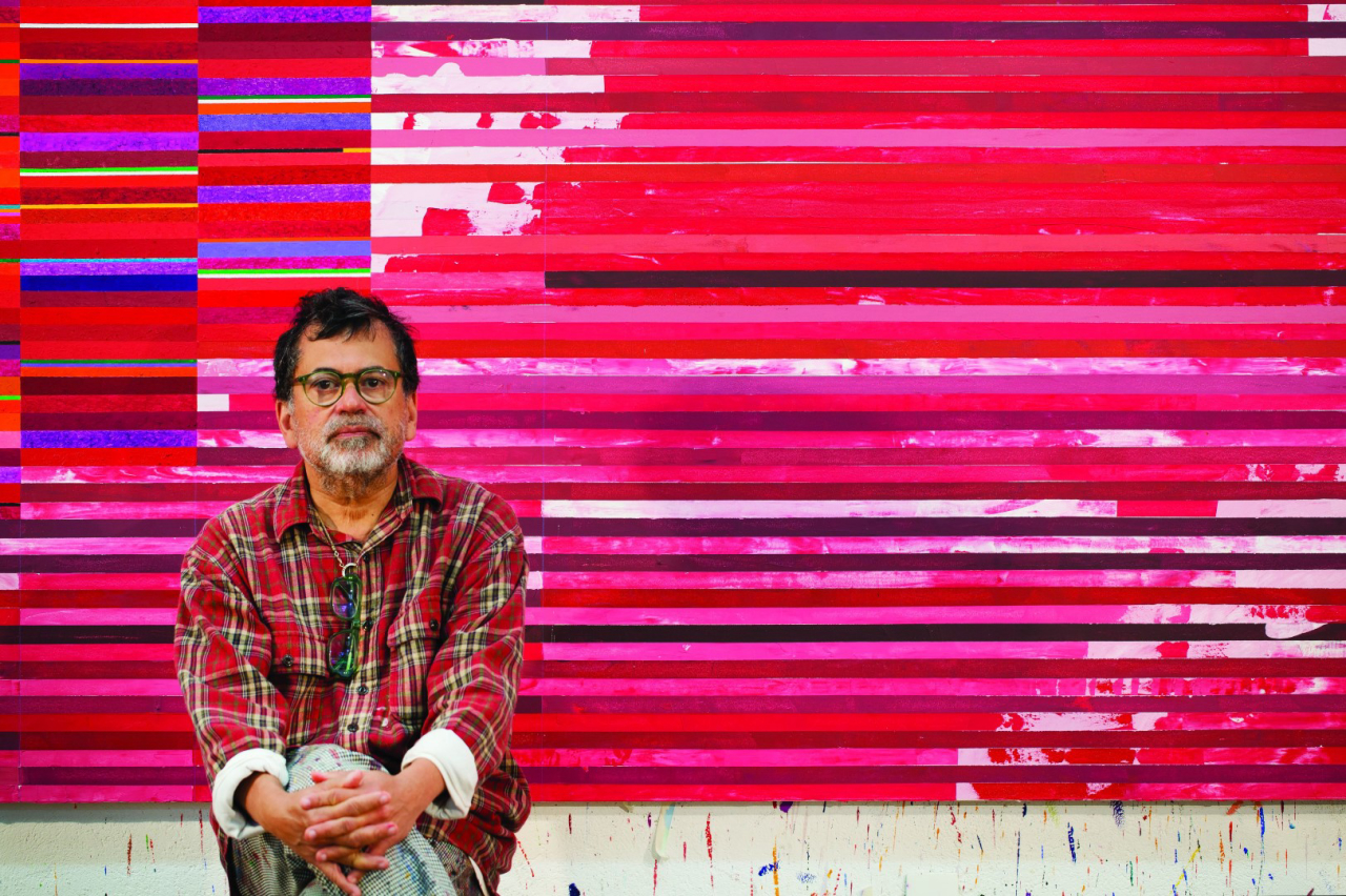 Artista plástico Gonçalo Ivo participará do bate-papo No Sofá da Haus na próxima quarta-feira (26) no miniauditório do MON.<br>Foto: Sergio Guerini / Divulgação