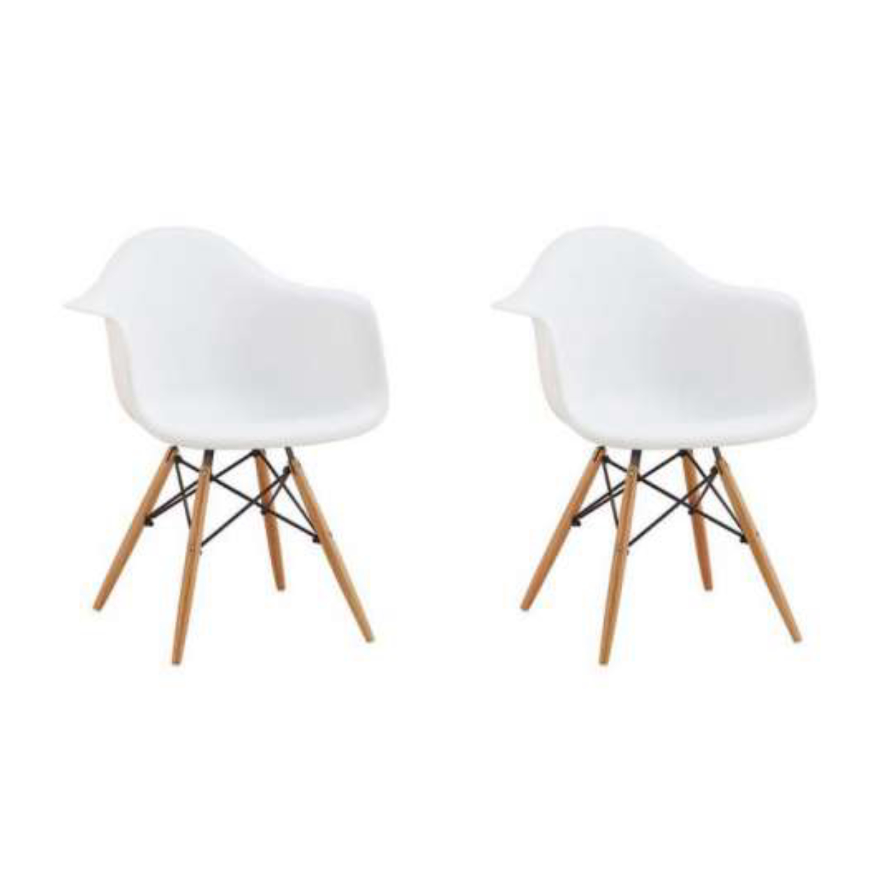 O design emblemático das cadeiras DSW de Charles e Ray Eames agrega muito estilo para a sala de jantar.<br>Foto: Divulgação  