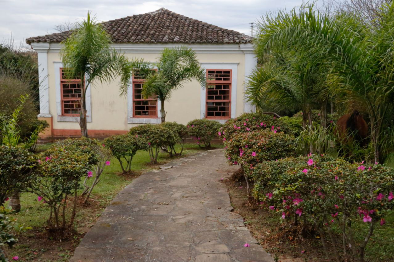 Vista do Solar de Jesuino Marcondes, que recebeu o casal imperial em Palmeira. Foto: Prefeitura Municipal de Palmeira/Divulgação