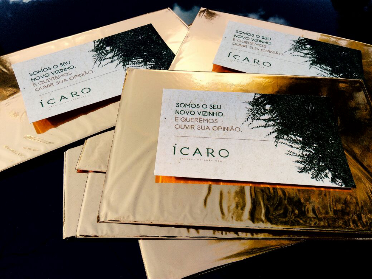 Carta de apresentação do Portal da Vizinhança do ÍCARO, no Cabral.<br>Foto: Divulgação