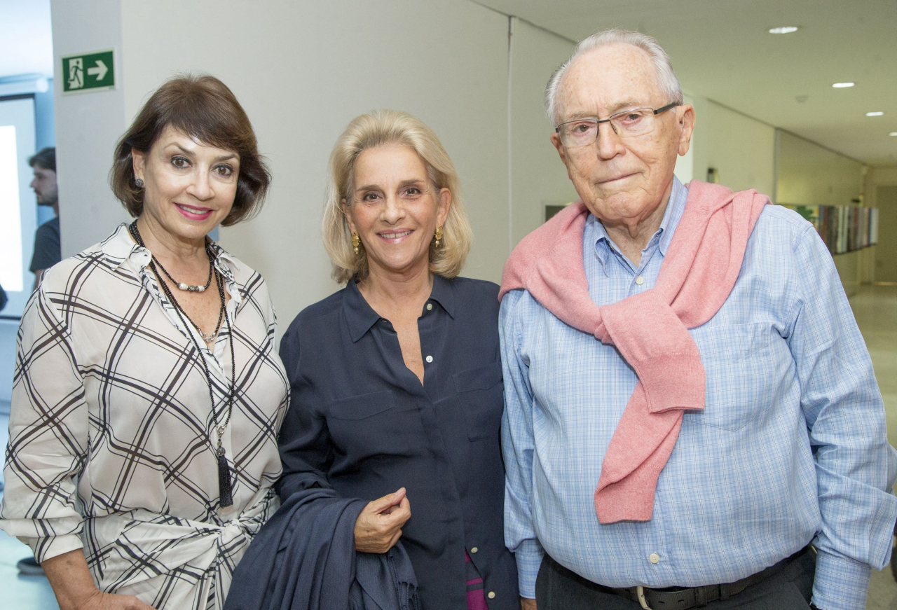 Zilda Fraletti, Francis Meister e Ruy Senff. Foto: Hugo Harada/Gazeta do Povo