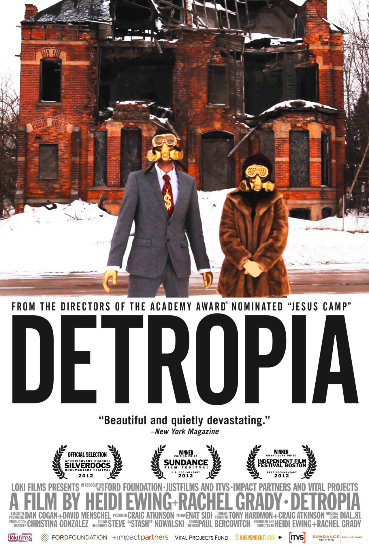 Detropia fala sobre a ruína de Detroit, uma importante cidade industrial dos Estados Unidos. Foto: Divulgação