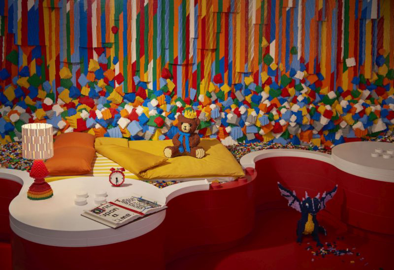 O objetivo da “Casa de LEGO” é promover um universo de experiências criativas para os visitantes.