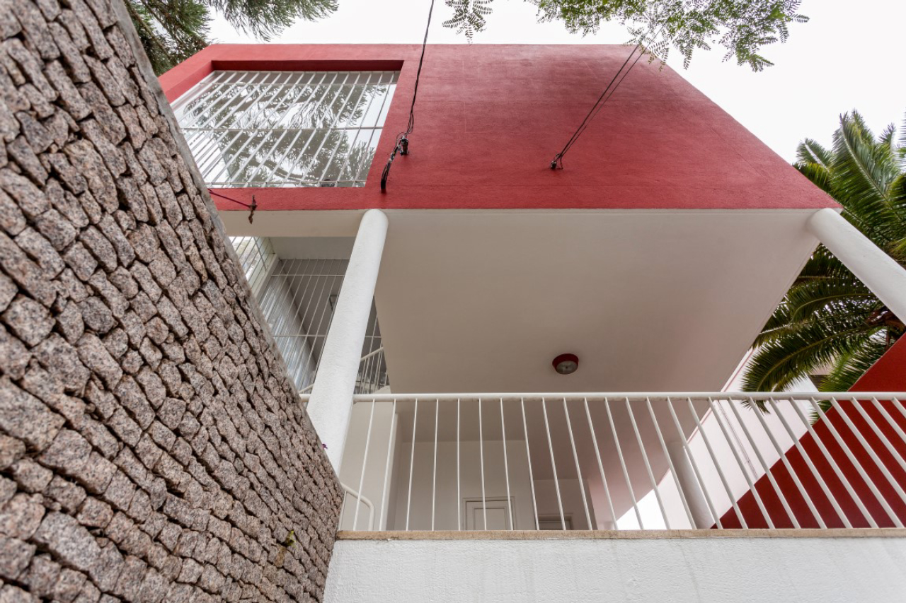 Fotos do Projeto Arquitetônico da Casa João Luiz Bettega projetada por Artigas. Local: Rua da Paz, 479.