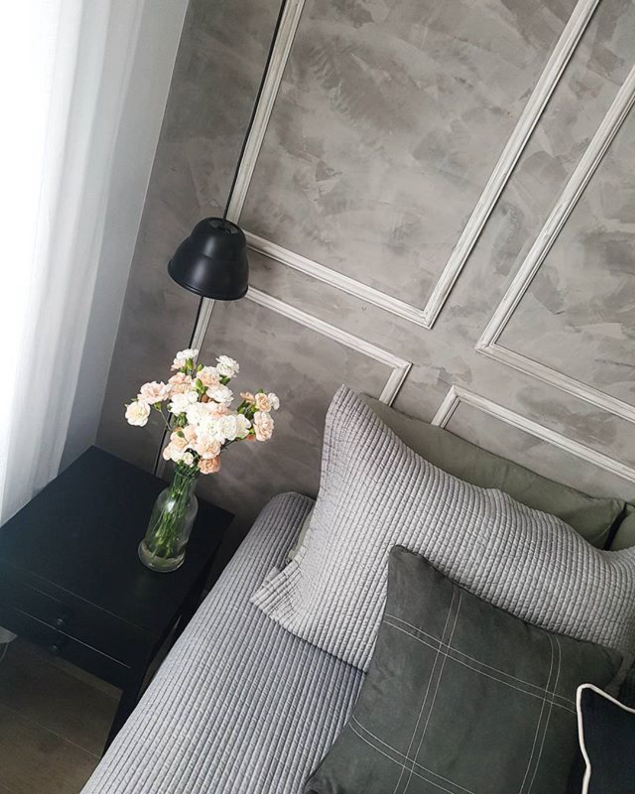 Todas as mudanças no apartamento são compartilhadas com os seguidores de Priscila. Foto: Reprodução/Instagram.