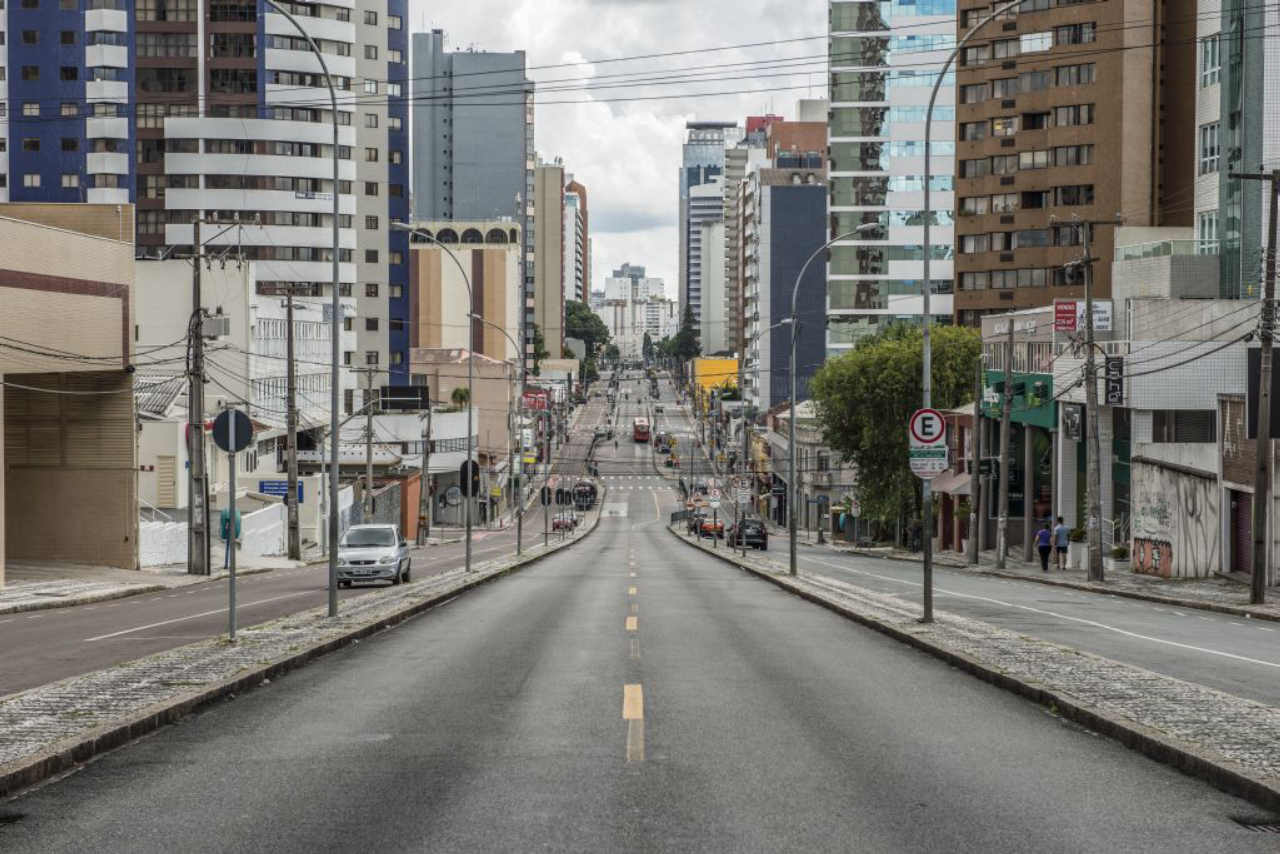 Avenida Paraná.<br>Foto: Letícia Akemi/Gazeta do Povo