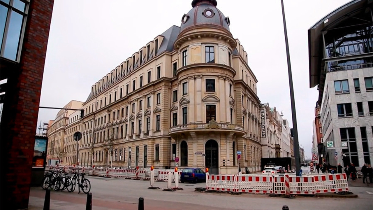 O Stadthöfe, prédio adminsitrativo de Hamburgo, já foi quartel-general da Gestapo. Foto: Ruptly