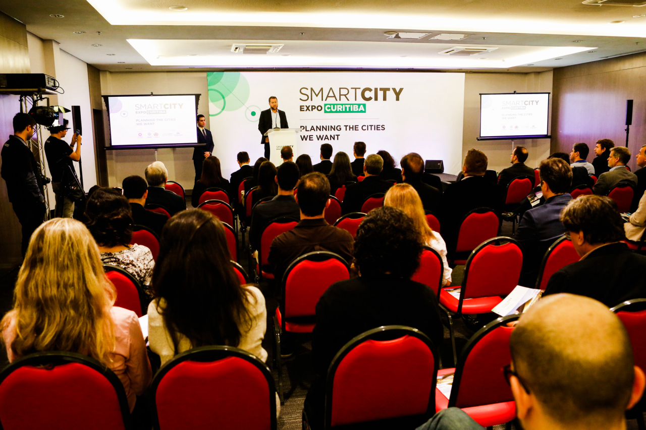 Lançamento da Smart City Expo Curitiba 2019. Foto: Divulgação 