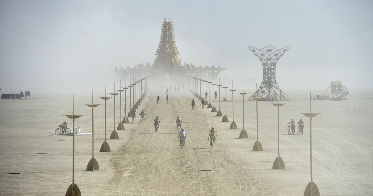 Além do Brasil, outros x países recebem suas próprias versões do Burning Man. Foto: divulgação