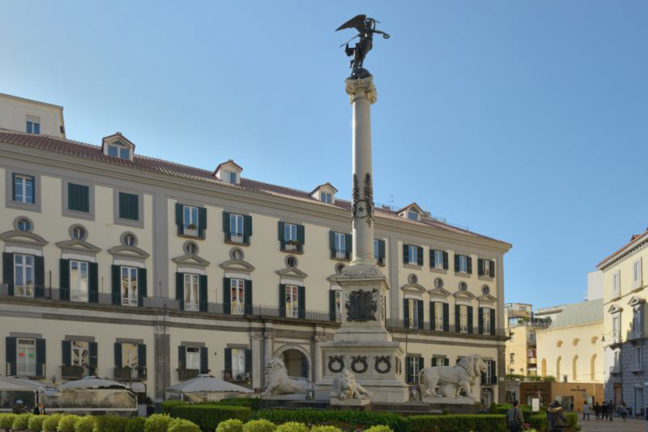 A Piazza Dei Martiri é outra locação da história. Foto: Wolfgang Moroder/ Wikimedia Commons