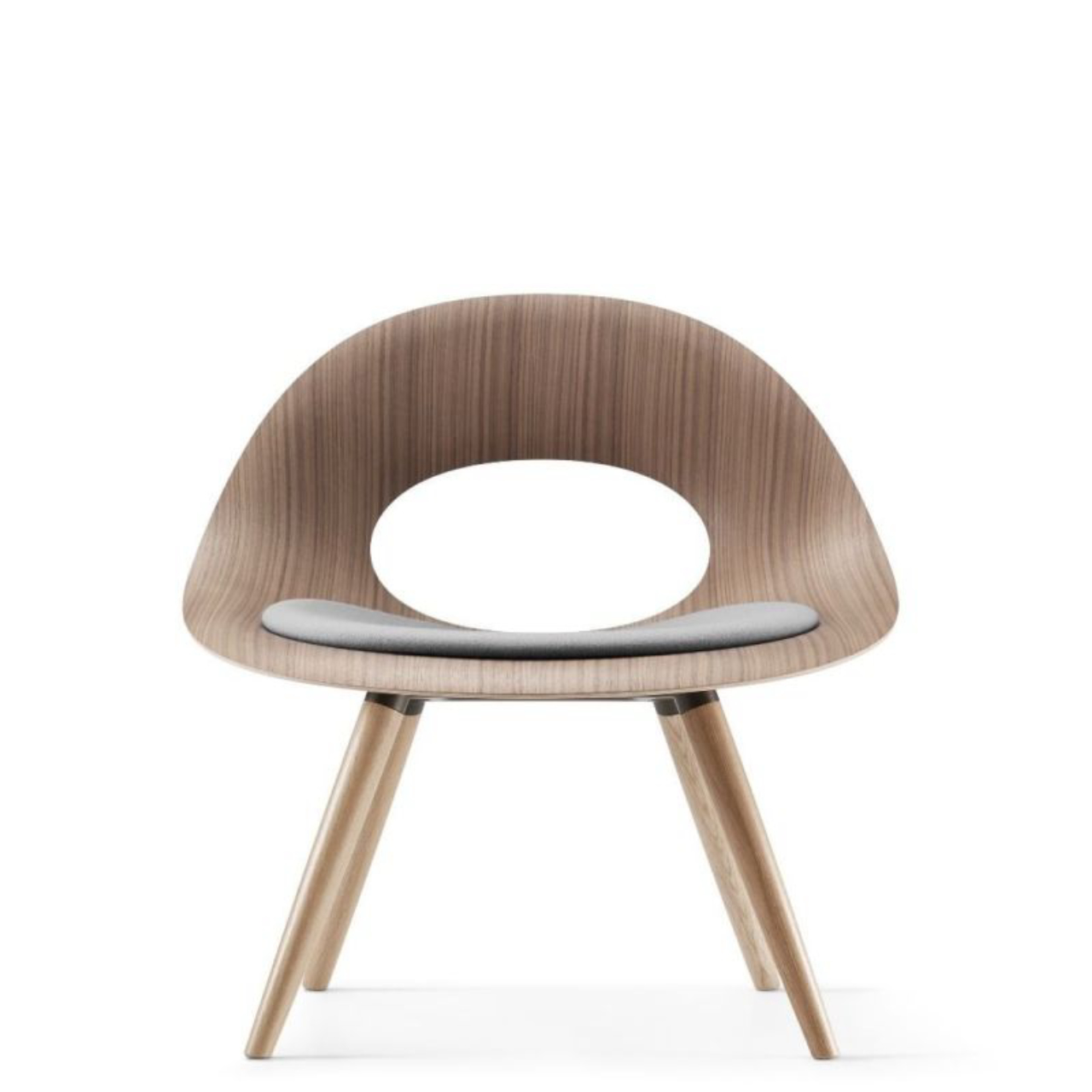 Cadeiras da dinamarquesa Say O, produzida em madeira de faia, freixo, carvalho ou nogueira. Foto: Say O/reprodução   