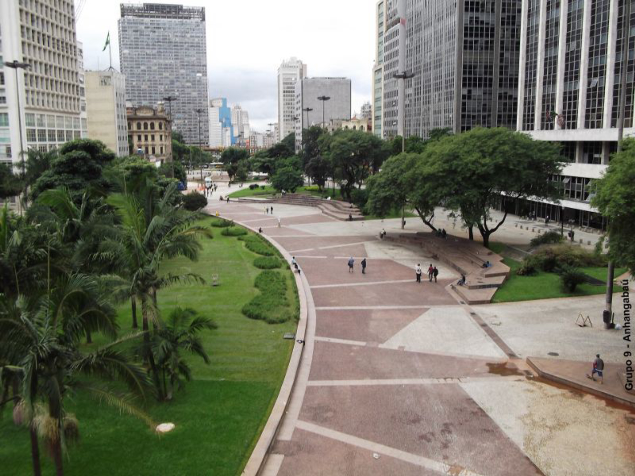 Parque do Anhangabaú, em São Paulo. Foto: Reprodução CAU-SP