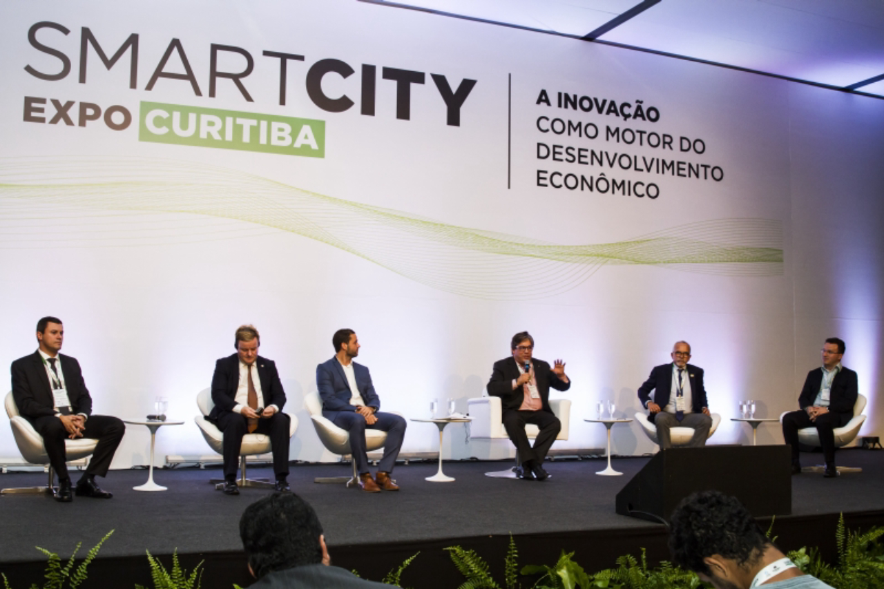 Primeira edição do da Smart City Curitiba aconteceu em março de 2018. Foto: Ana Gabriella Amorim/Gazeta do Povo