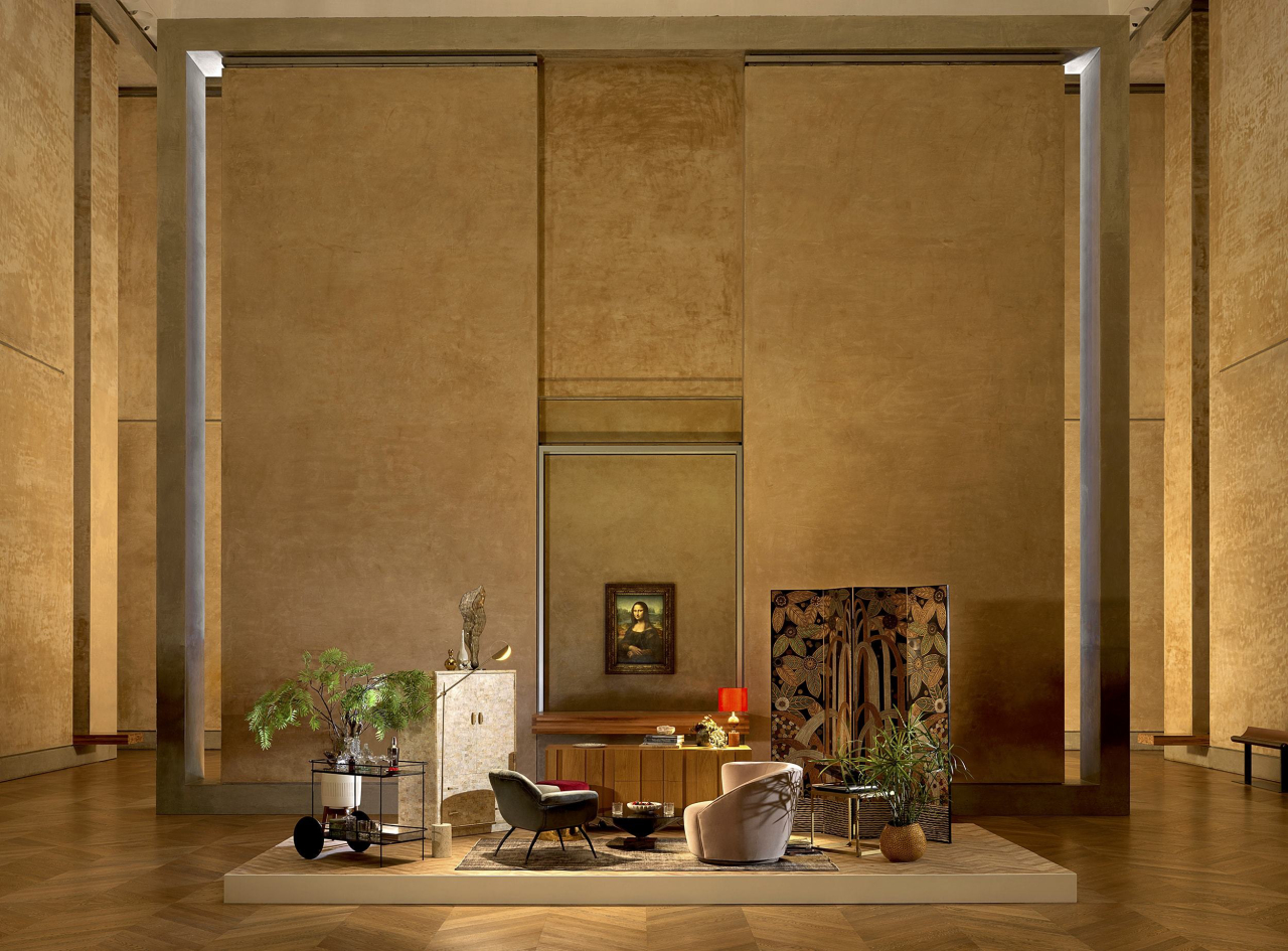 Sala da Mona Lisa - também famosa por sempre estar lotada -<br> vai receber um aperetivo à moda renascentista. Foto: Julian Abrams/Airbnb