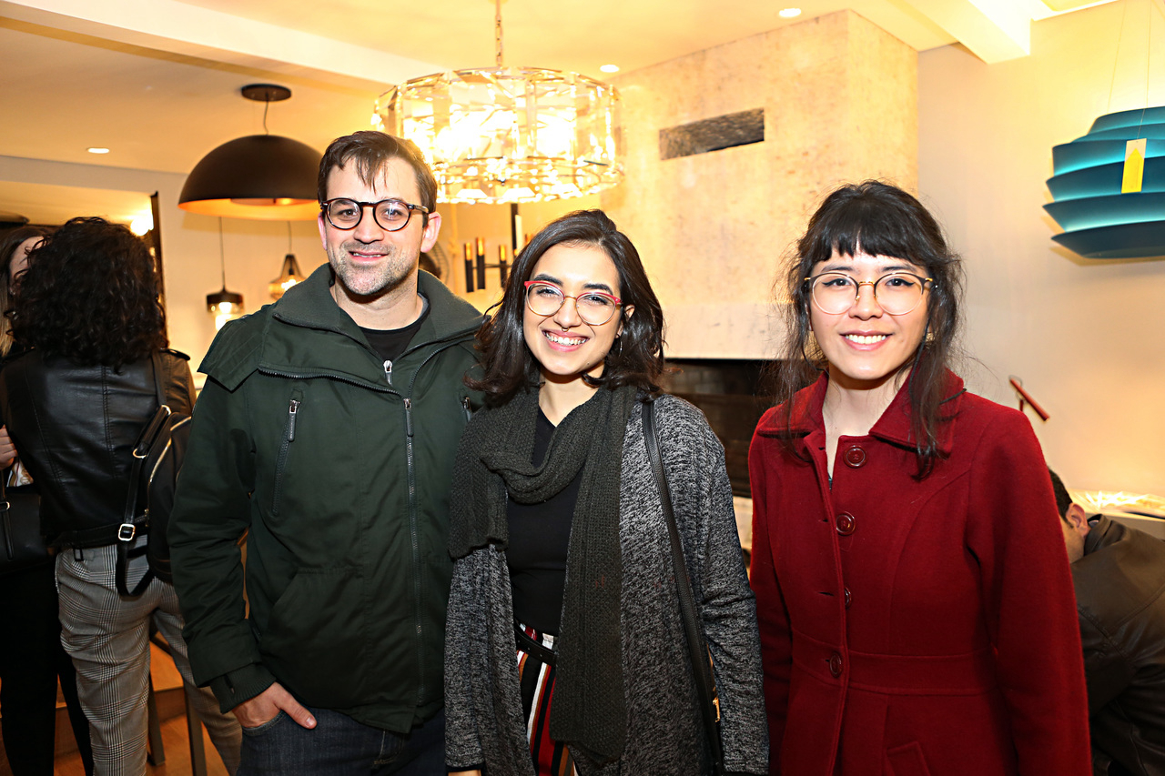 Tiago Campetti, Ingrid Villas Boas e Susan Iid. Foto: Albari Rosa / Gazeta do Povo. 