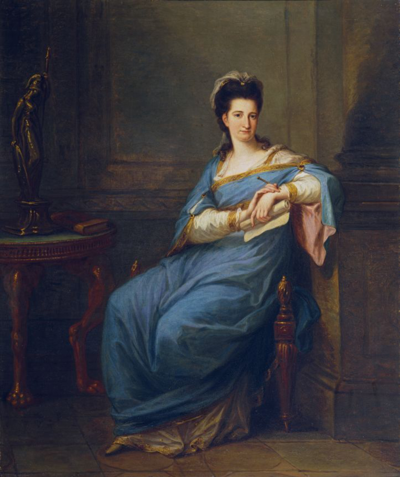 "Portrait of a Lady", Angelica Kauffmann, cerca de 1775. Crédito: Tate, London 2019/divulgação