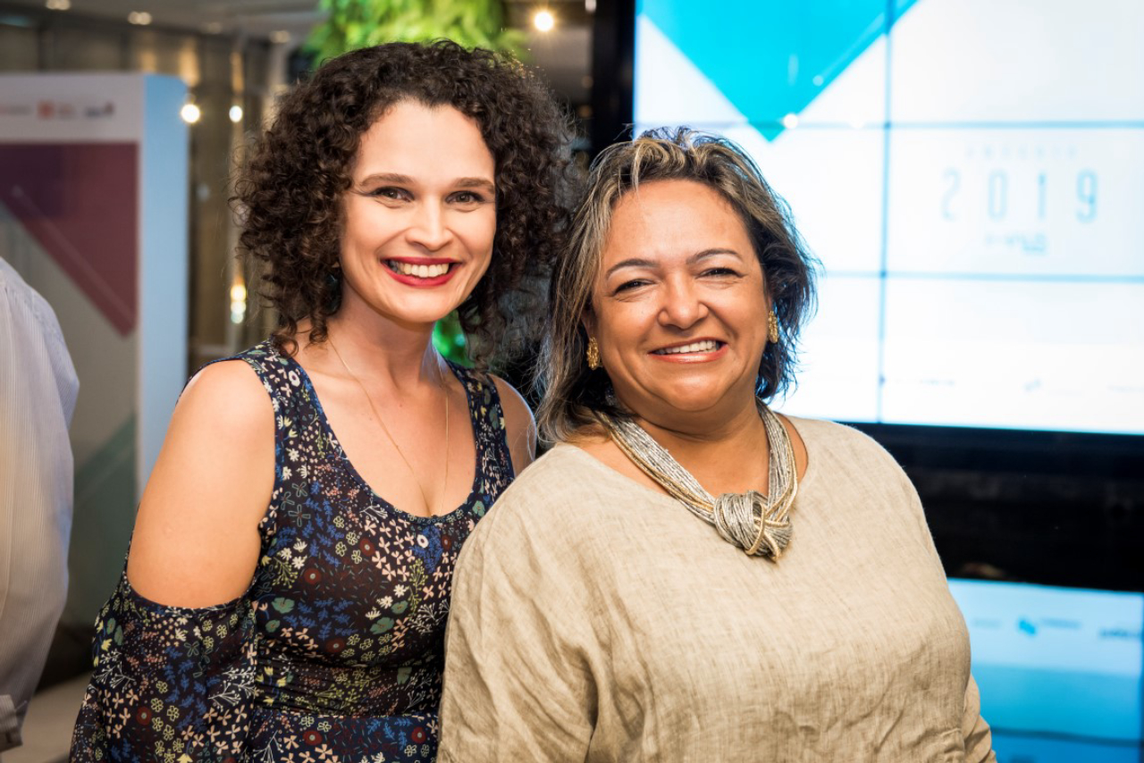Daliane Nogueira, editora de HAUS, e Romy Schneider