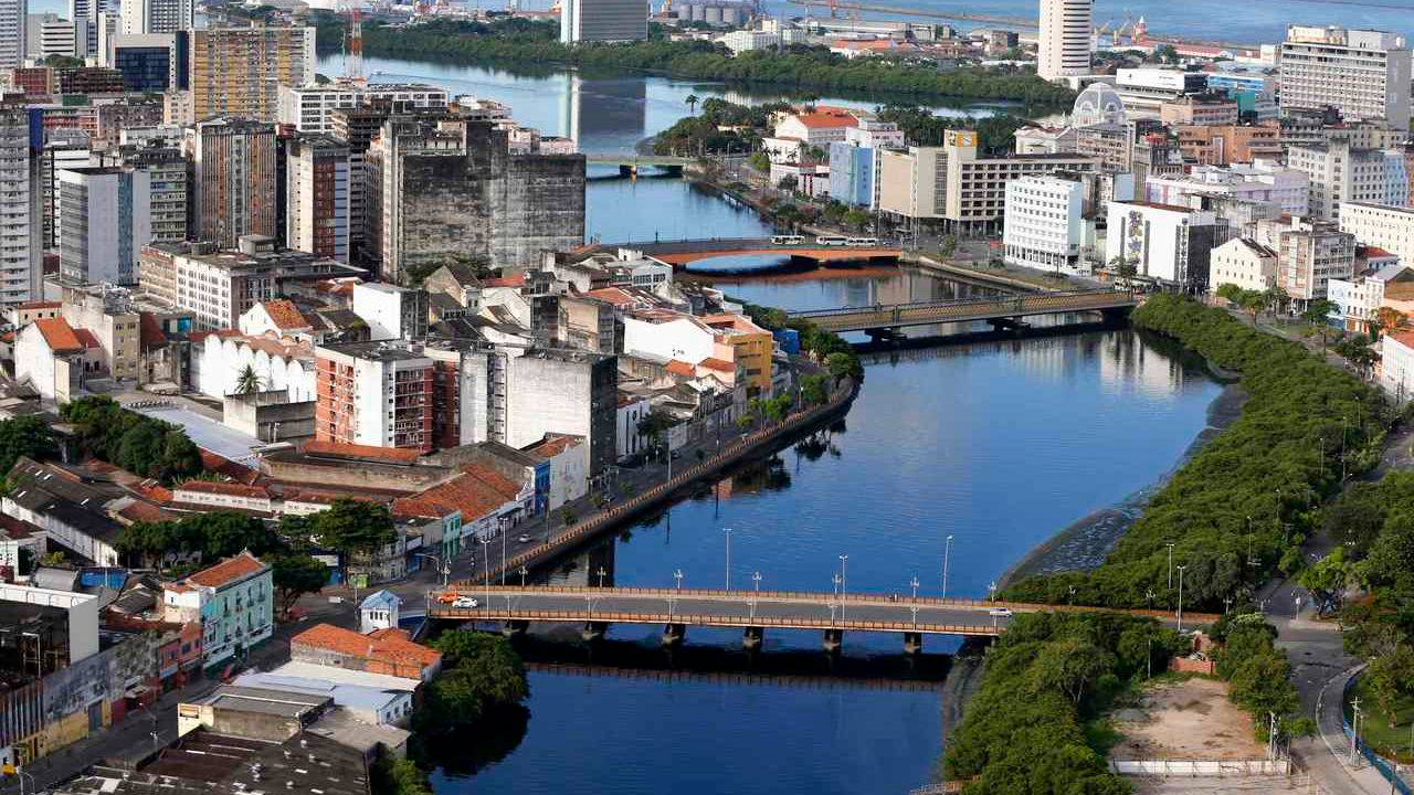 Vista aérea de Recife | Foto: Gazeta do Povo/Arquivo